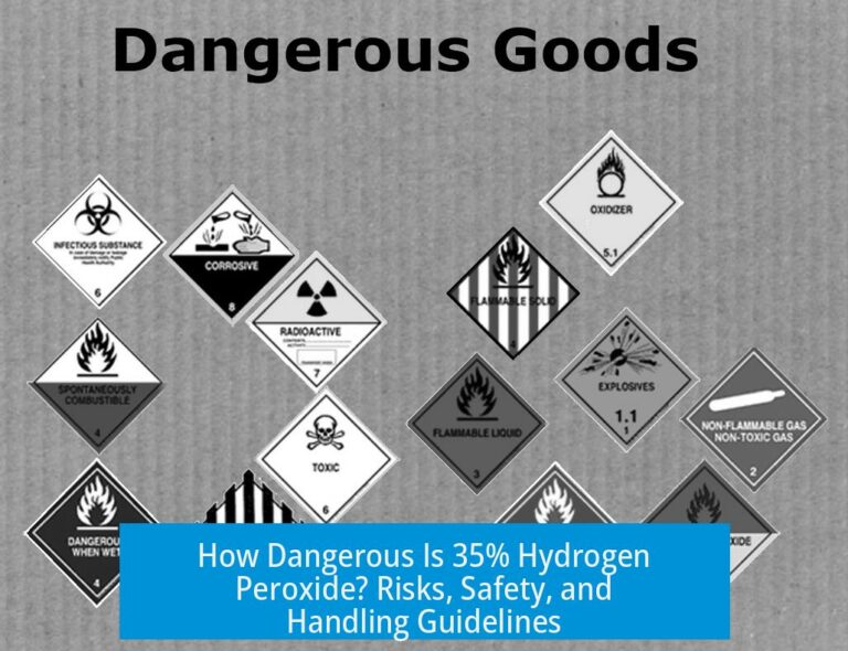 How Dangerous Is 35% Hydrogen Peroxide? Risks, Safety, and Handling Guidelines
