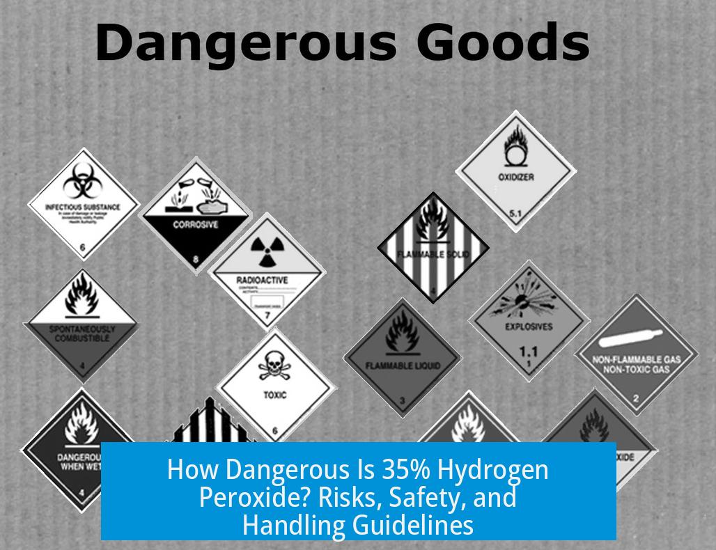 How Dangerous Is 35% Hydrogen Peroxide? Risks, Safety, and Handling Guidelines