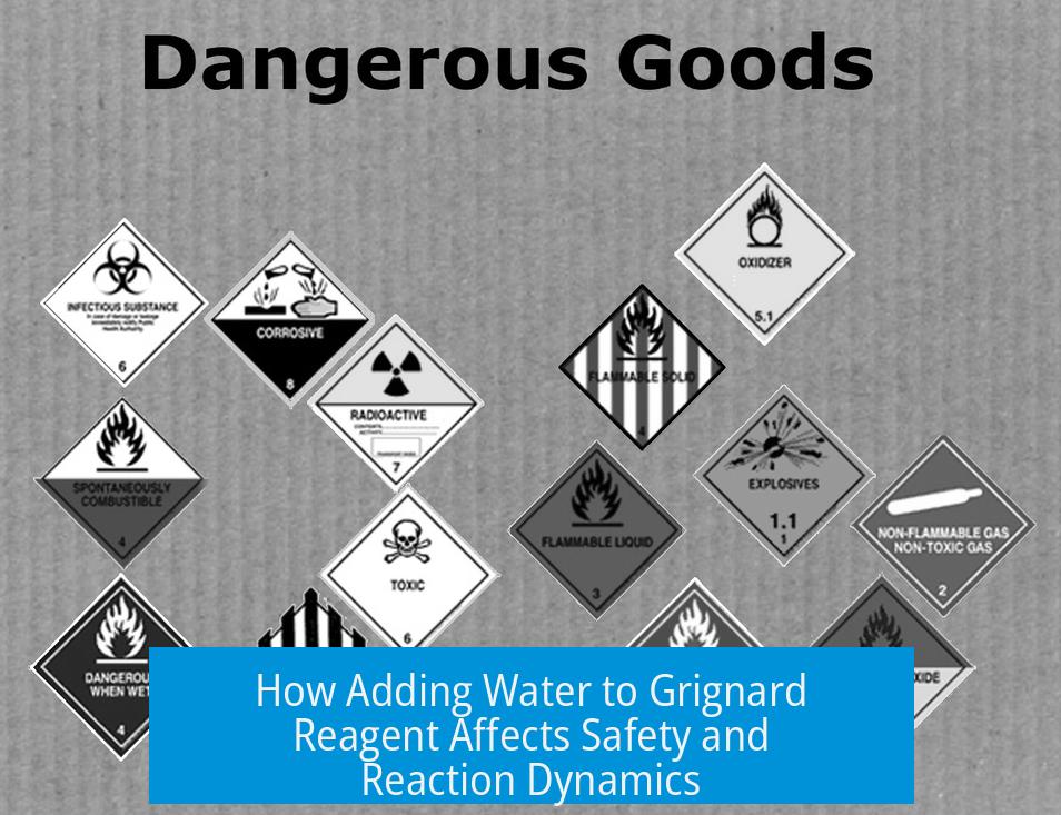 How Adding Water to Grignard Reagent Affects Safety and Reaction Dynamics