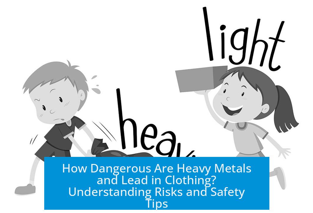 How Dangerous Are Heavy Metals and Lead in Clothing? Understanding Risks and Safety Tips