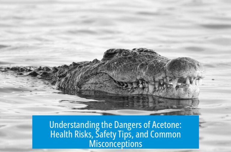 Understanding the Dangers of Acetone: Health Risks, Safety Tips, and Common Misconceptions
