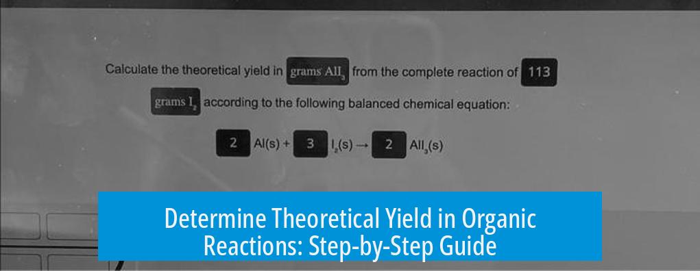 Determine Theoretical Yield in Organic Reactions: Step-by-Step Guide