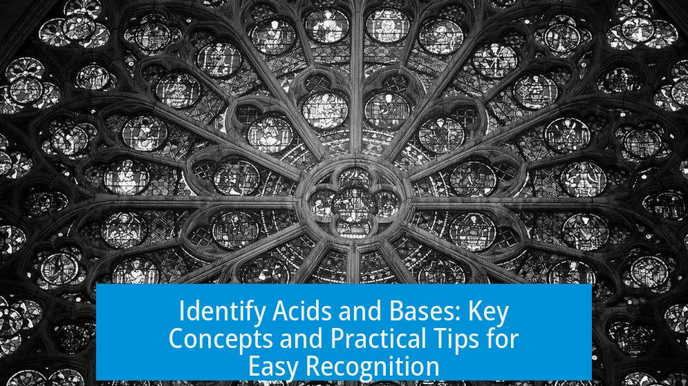 Identify Acids and Bases: Key Concepts and Practical Tips for Easy Recognition