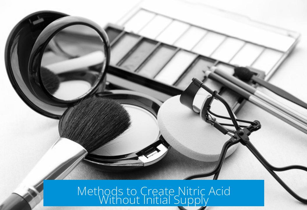 Methods to Create Nitric Acid Without Initial Supply