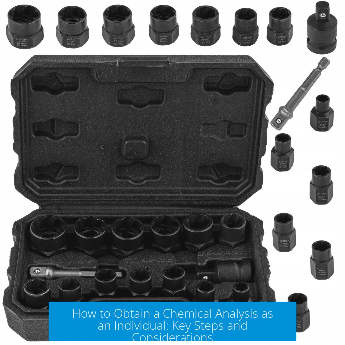 How to Obtain a Chemical Analysis as an Individual: Key Steps and Considerations