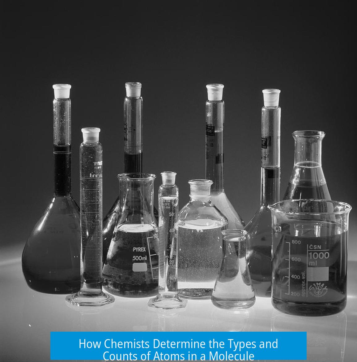 How Chemists Determine the Types and Counts of Atoms in a Molecule