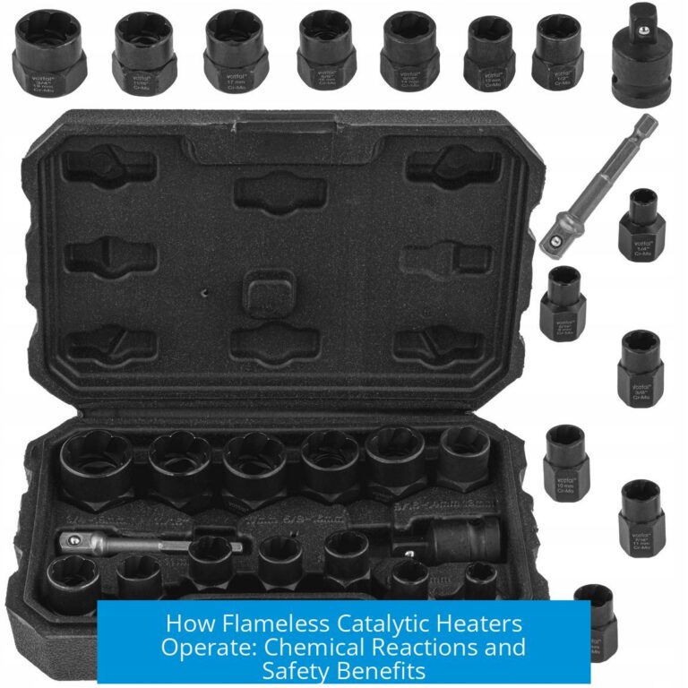 How Flameless Catalytic Heaters Operate: Chemical Reactions and Safety Benefits