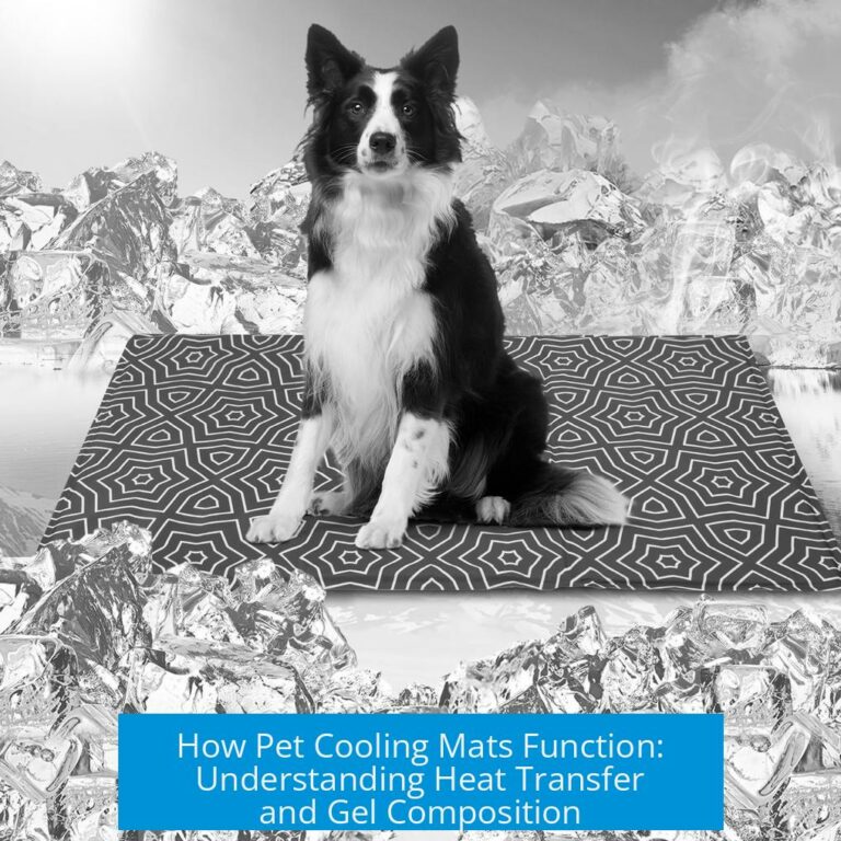 How Pet Cooling Mats Function: Understanding Heat Transfer and Gel Composition