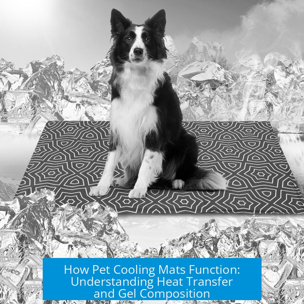 How Pet Cooling Mats Function: Understanding Heat Transfer and Gel Composition