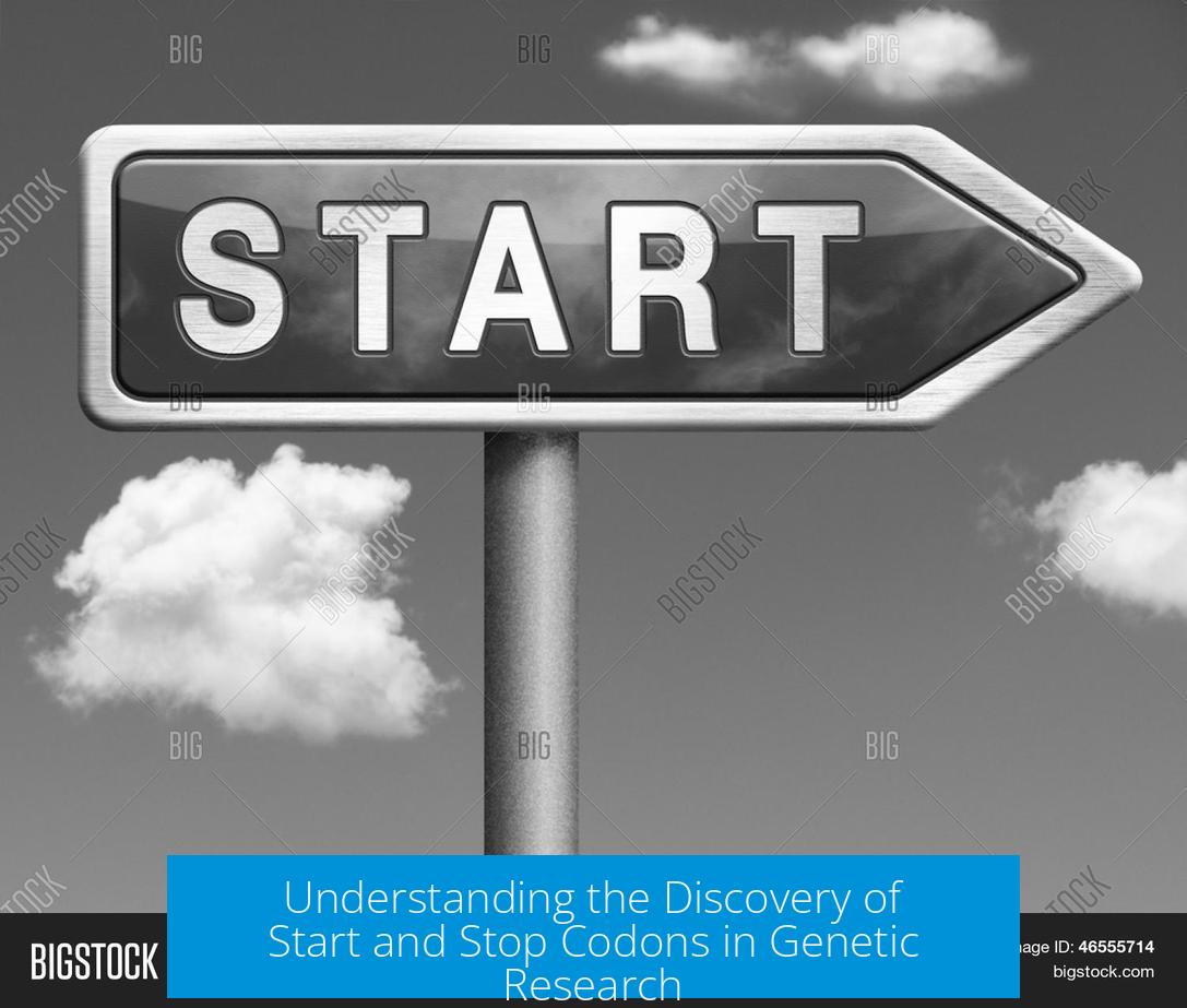 Understanding the Discovery of Start and Stop Codons in Genetic Research