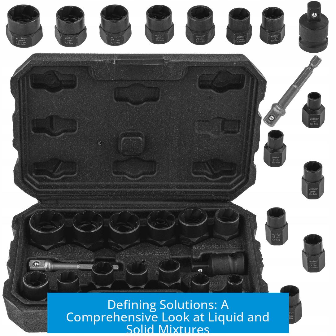 Defining Solutions: A Comprehensive Look at Liquid and Solid Mixtures