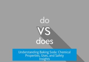 Understanding Baking Soda: Chemical Properties, Uses, and Safety