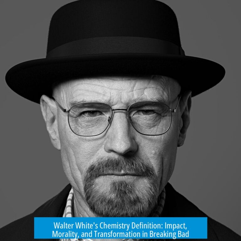 Walter White's Chemistry Definition: Impact, Morality, and Transformation in Breaking Bad