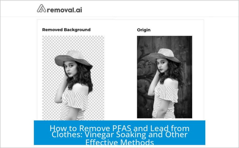 How to Remove PFAS and Lead from Clothes: Vinegar Soaking and Other Effective Methods