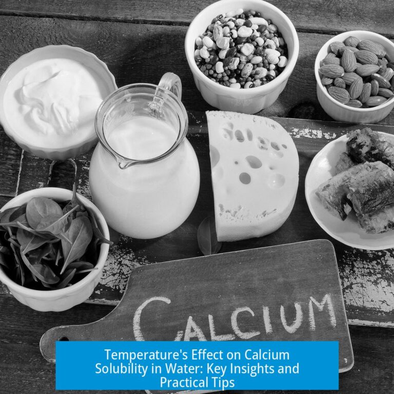 Temperature's Effect on Calcium Solubility in Water: Key Insights and Practical Tips
