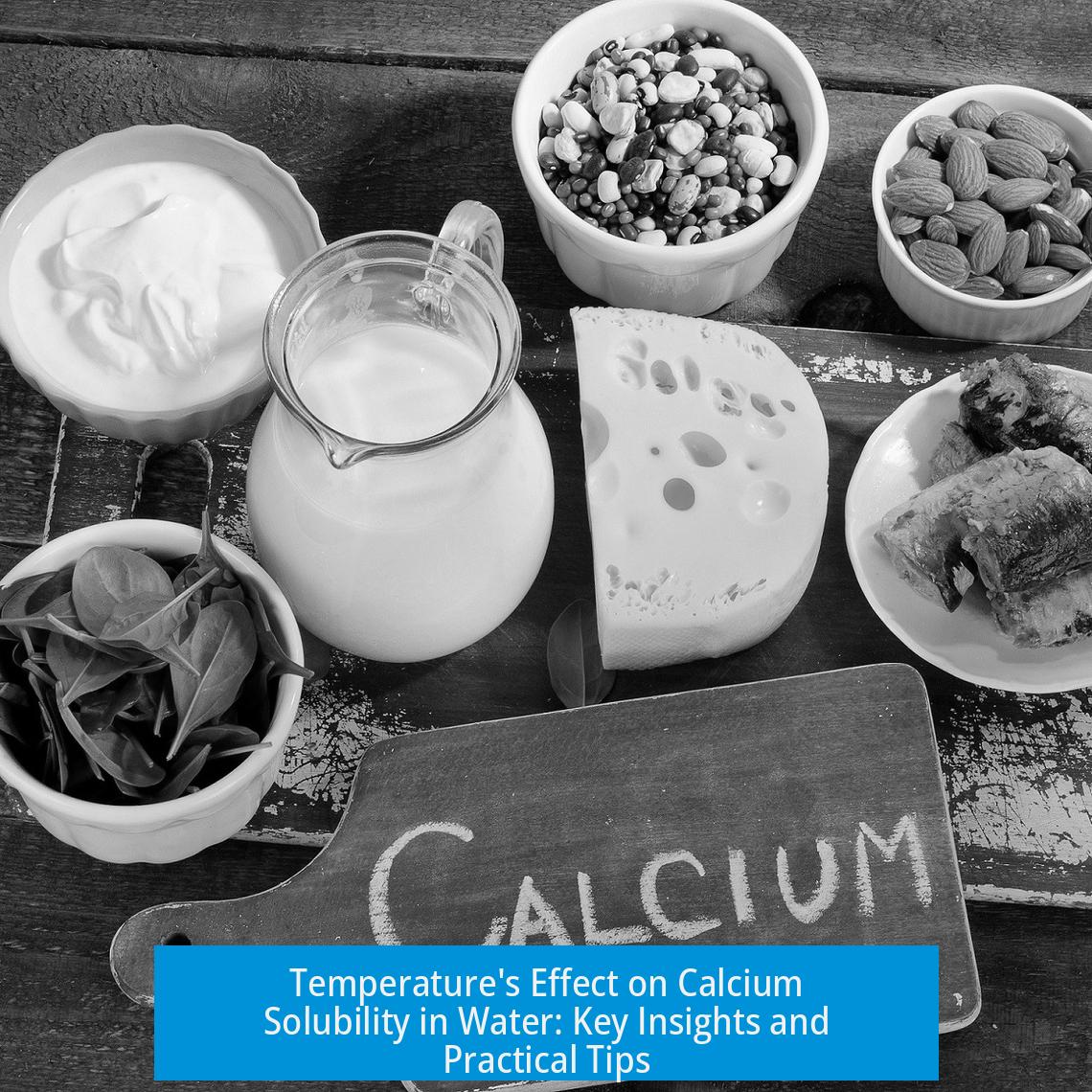Temperature's Effect on Calcium Solubility in Water: Key Insights and Practical Tips