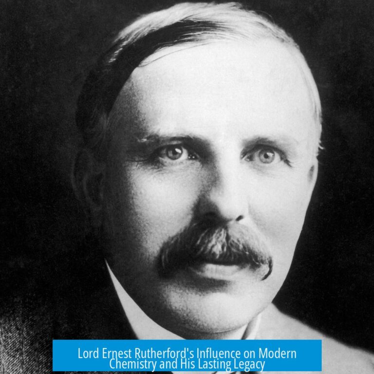 Lord Ernest Rutherford's Influence on Modern Chemistry and His Lasting Legacy