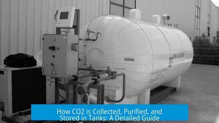 How CO2 is Collected, Purified, and Stored in Tanks: A Detailed Guide