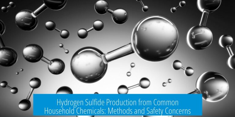 Hydrogen Sulfide Production from Common Household Chemicals: Methods and Safety Concerns