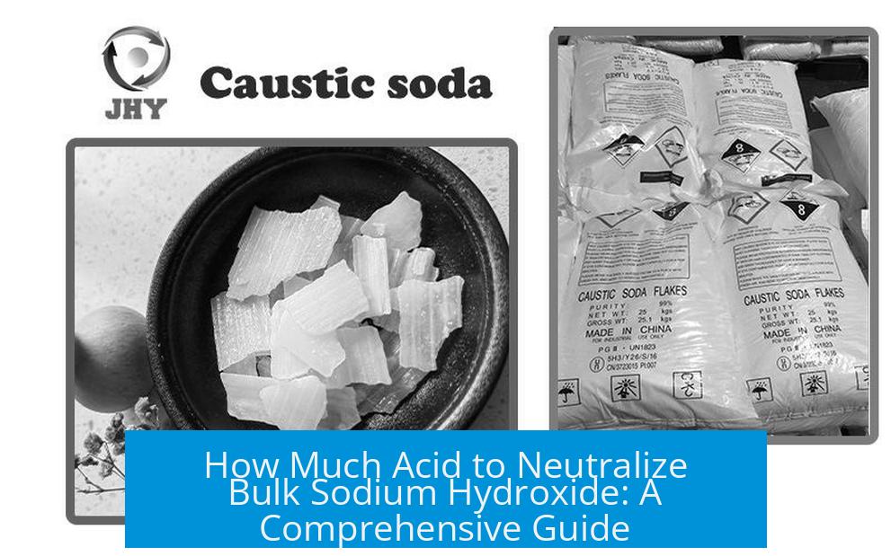 How Much Acid to Neutralize Bulk Sodium Hydroxide: A Comprehensive Guide