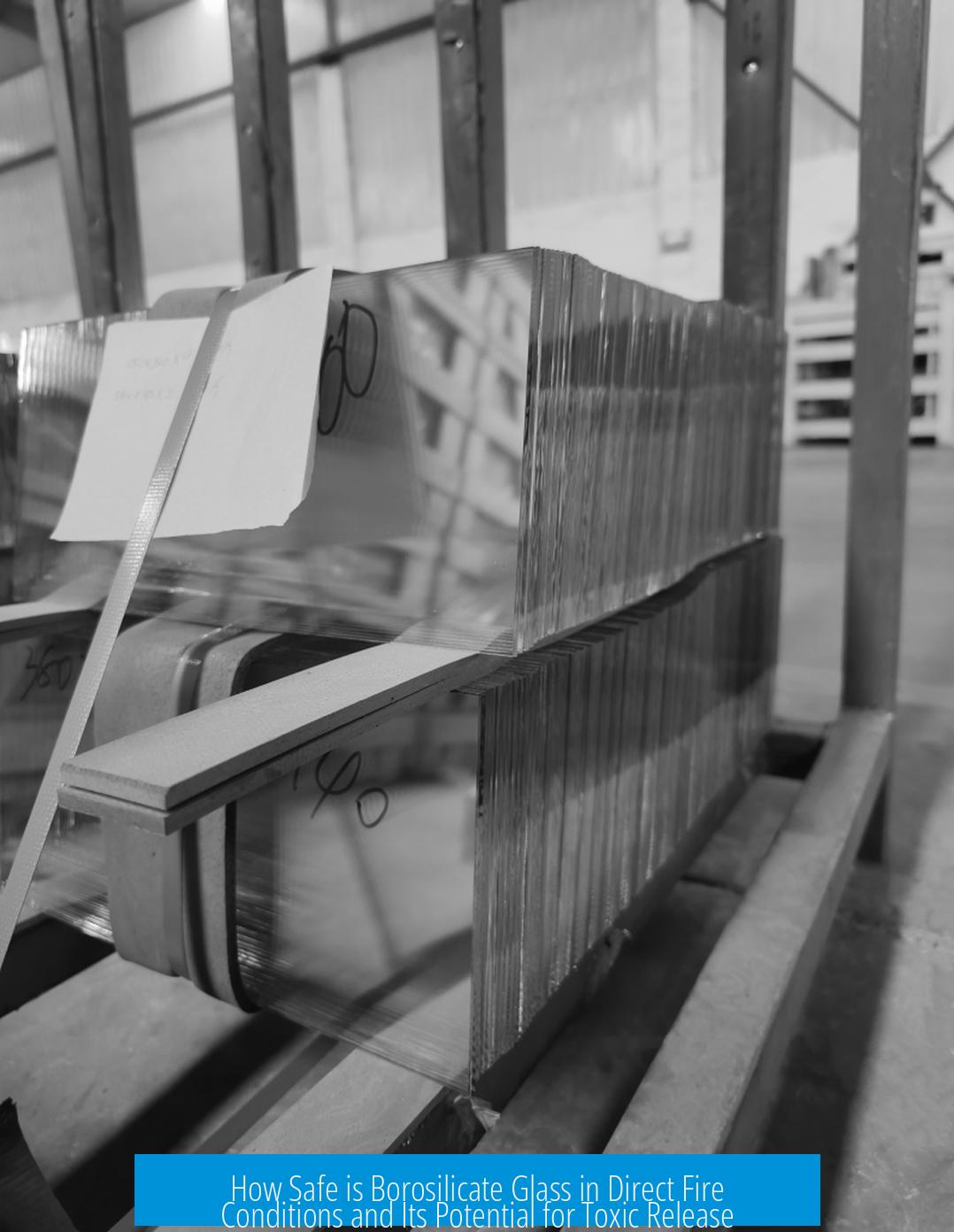 How Safe is Borosilicate Glass in Direct Fire Conditions and Its Potential for Toxic Release