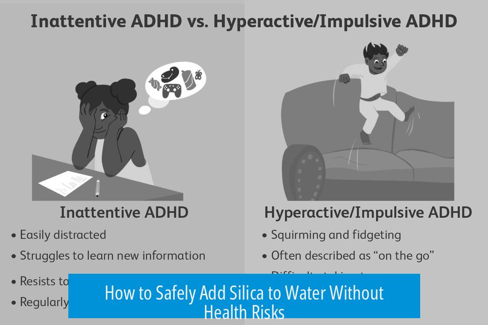 How to Safely Add Silica to Water Without Health Risks