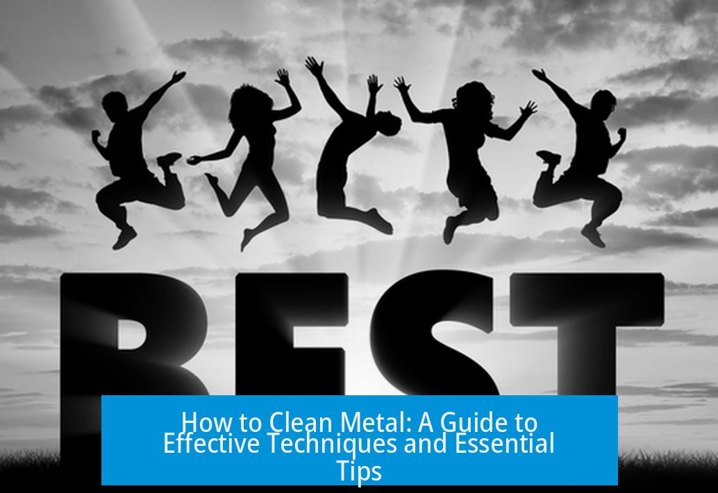 How to Clean Metal: A Guide to Effective Techniques and Essential Tips