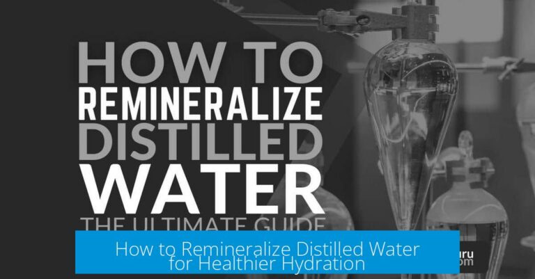 How to Remineralize Distilled Water for Healthier Hydration
