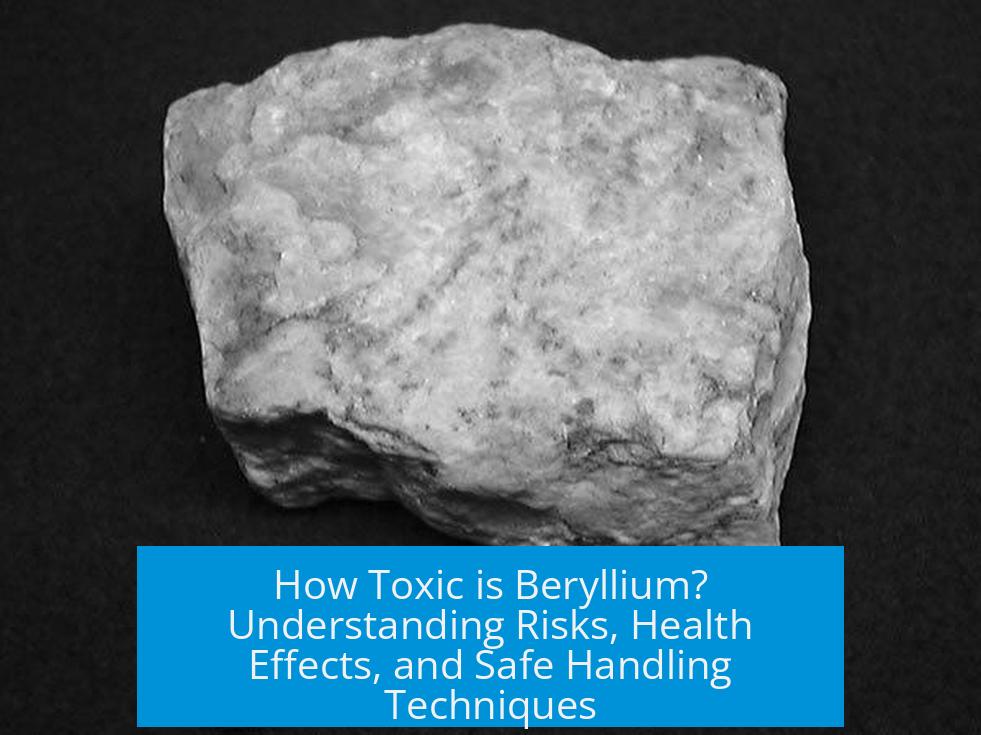 How Toxic is Beryllium? Understanding Risks, Health Effects, and Safe Handling Techniques