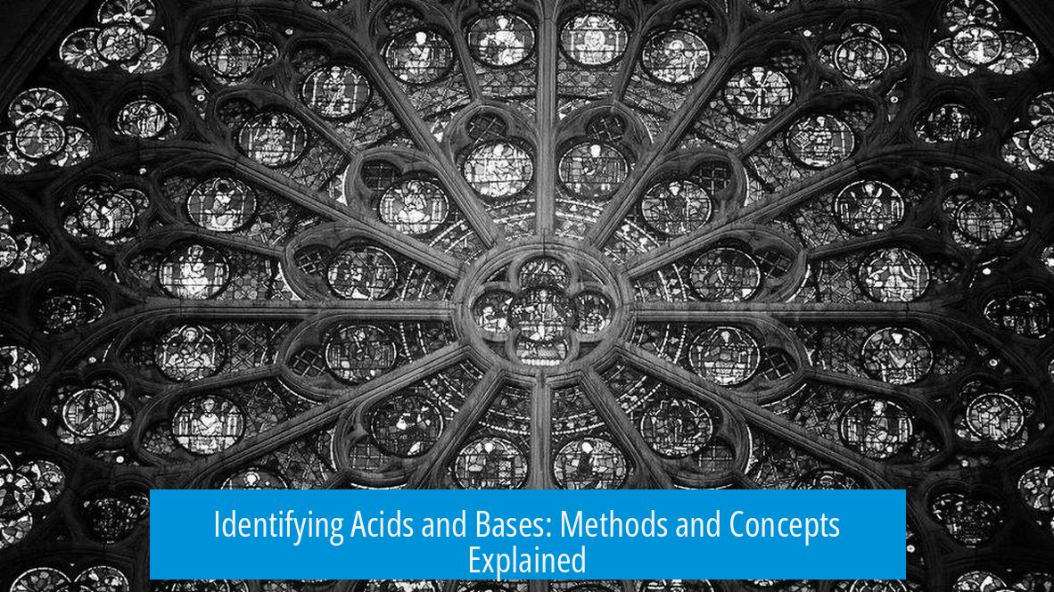 Identifying Acids and Bases: Methods and Concepts Explained