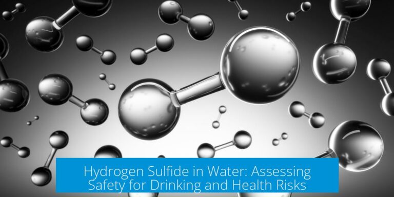 Hydrogen Sulfide in Water: Assessing Safety for Drinking and Health Risks