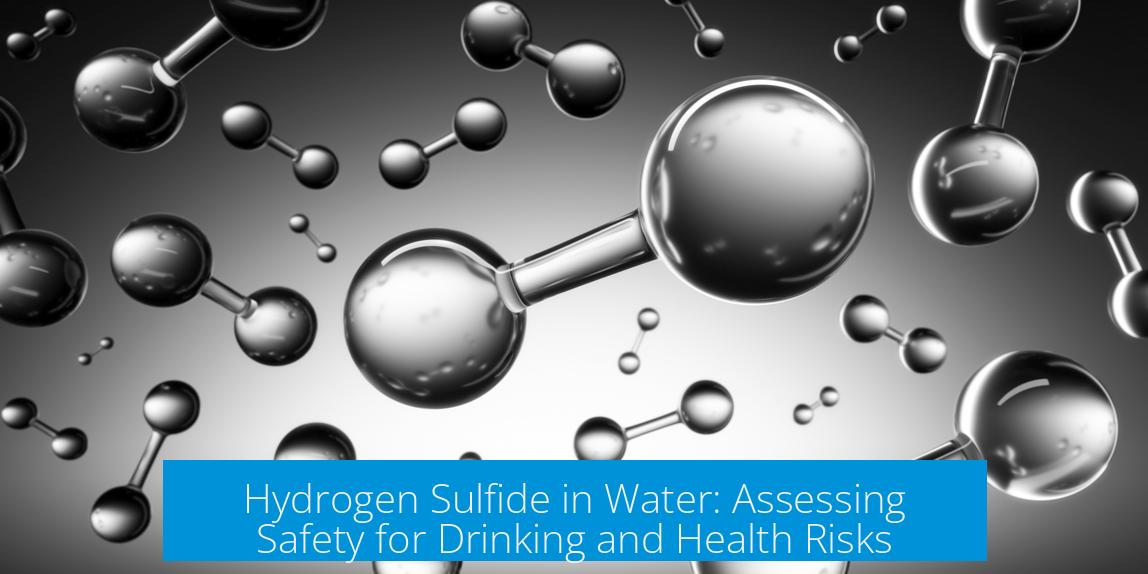 Hydrogen Sulfide in Water: Assessing Safety for Drinking and Health Risks