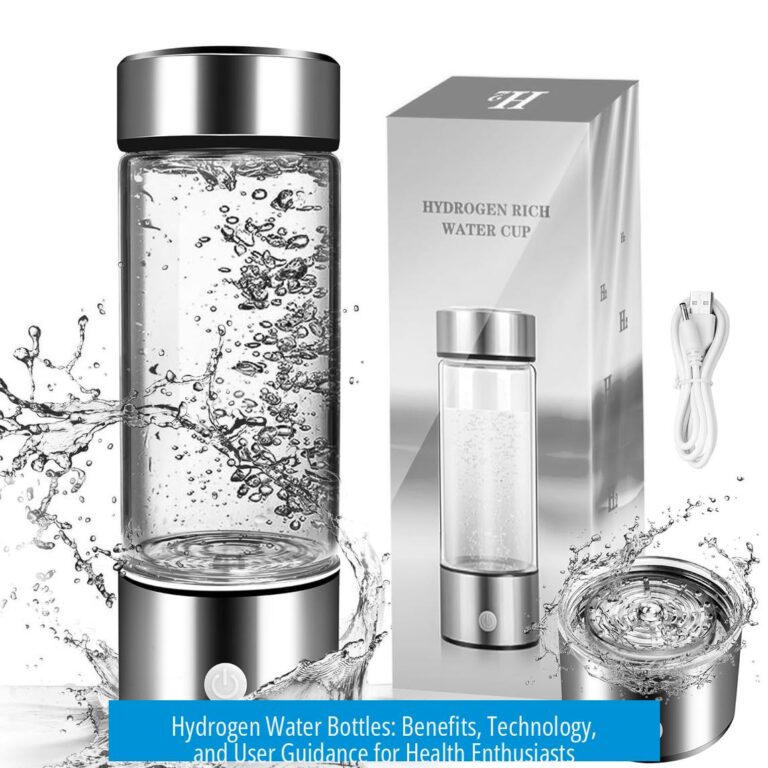 Hydrogen Water Bottles: Benefits, Technology, and User Guidance for Health Enthusiasts