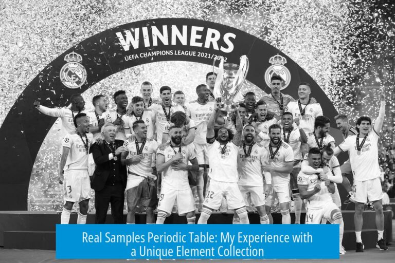 Real Samples Periodic Table: My Experience with a Unique Element Collection
