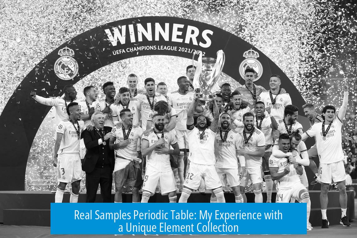 Real Samples Periodic Table: My Experience with a Unique Element Collection