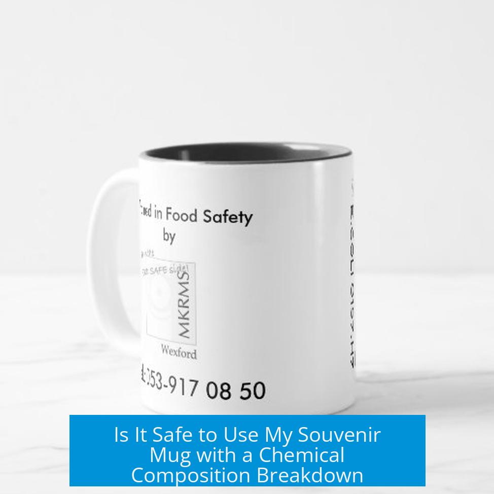 Is It Safe to Use My Souvenir Mug with a Chemical Composition Breakdown