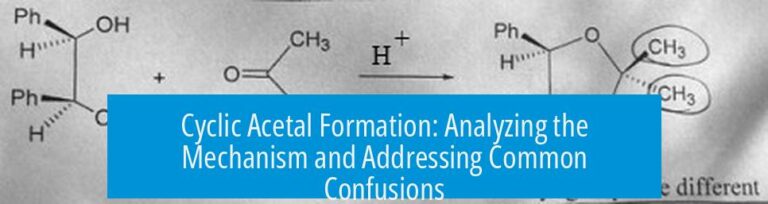 Cyclic Acetal Formation: Analyzing the Mechanism and Addressing Common Confusions