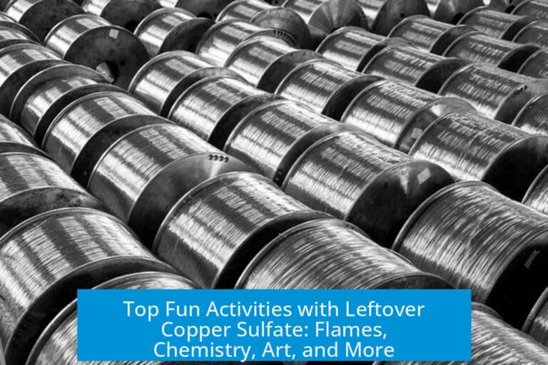 Top Fun Activities with Leftover Copper Sulfate: Flames, Chemistry, Art, and More