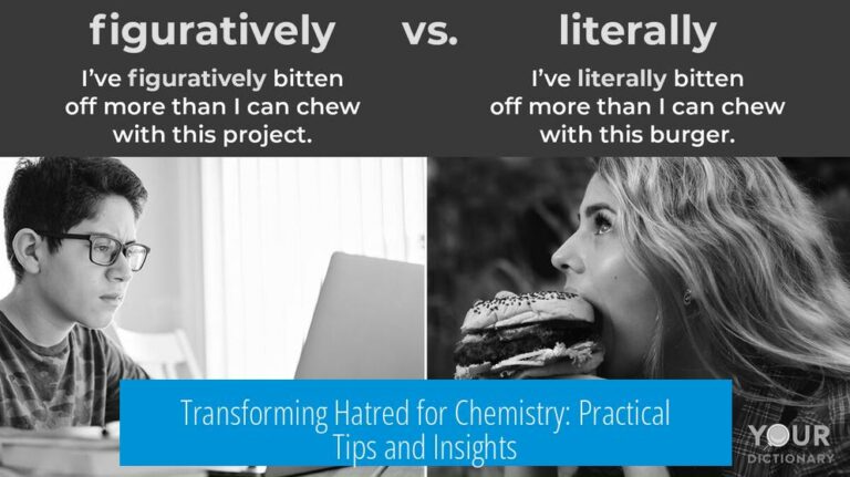Transforming Hatred for Chemistry: Practical Tips and Insights