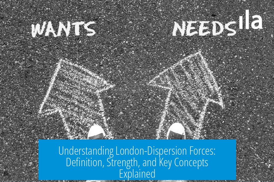 Understanding London-Dispersion Forces: Definition, Strength, and Key Concepts Explained