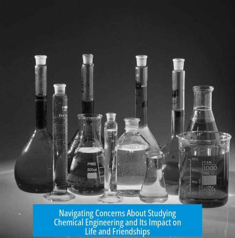 Navigating Concerns About Studying Chemical Engineering and Its Impact on Life and Friendships