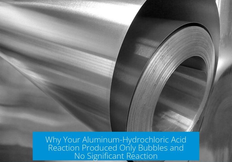 Why Your Aluminum-Hydrochloric Acid Reaction Produced Only Bubbles and No Significant Reaction