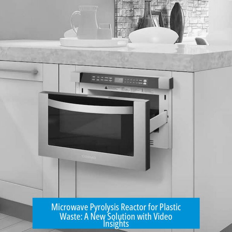 Microwave Pyrolysis Reactor for Plastic Waste: A New Solution with Video Insights