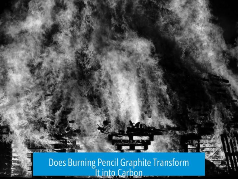 Does Burning Pencil Graphite Transform It into Carbon