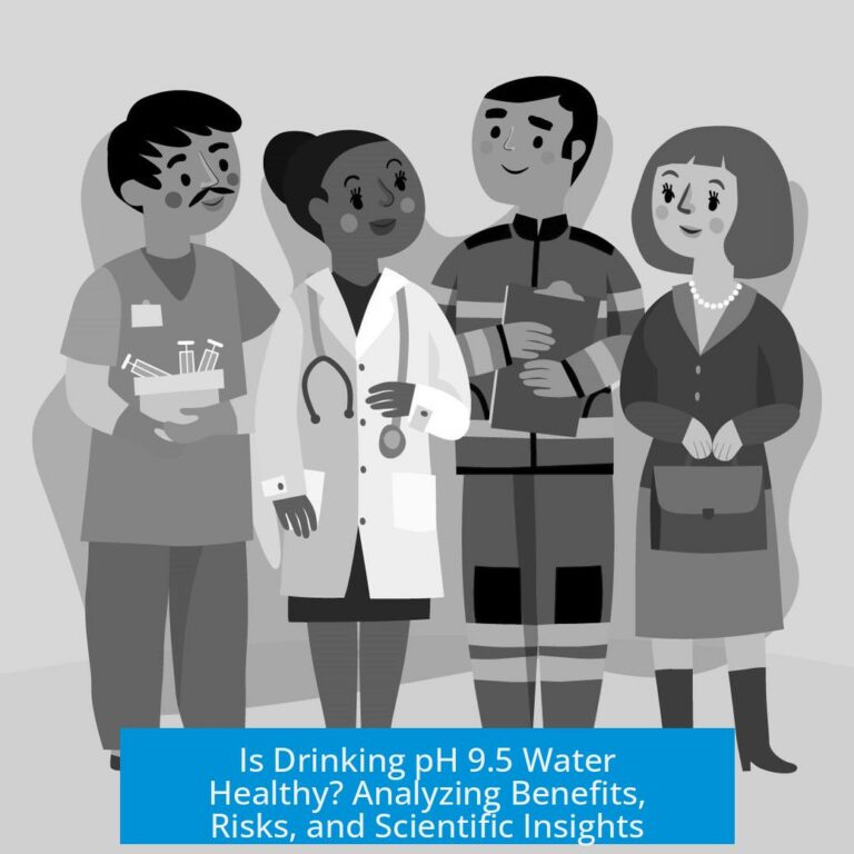 Is Drinking pH 9.5 Water Healthy? Analyzing Benefits, Risks, and Scientific Insights
