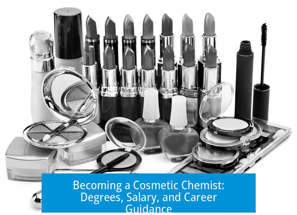 Becoming a Cosmetic Chemist: Degrees, Salary, and Career Guidance