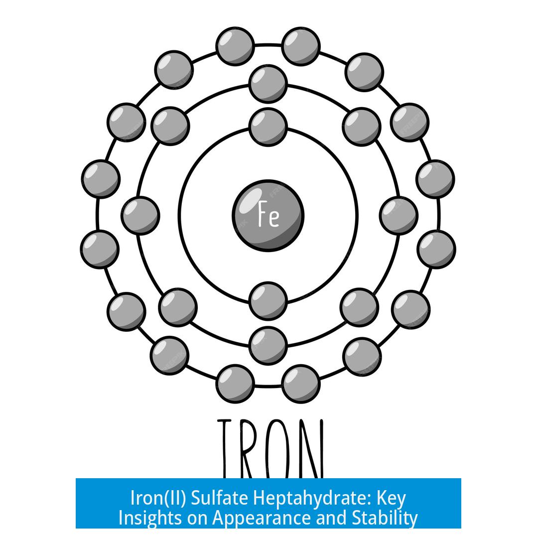 Iron(II) Sulfate Heptahydrate: Key Insights on Appearance and Stability