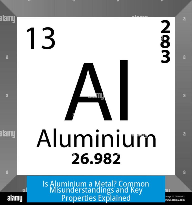 Is Aluminium a Metal? Common Misunderstandings and Key Properties Explained