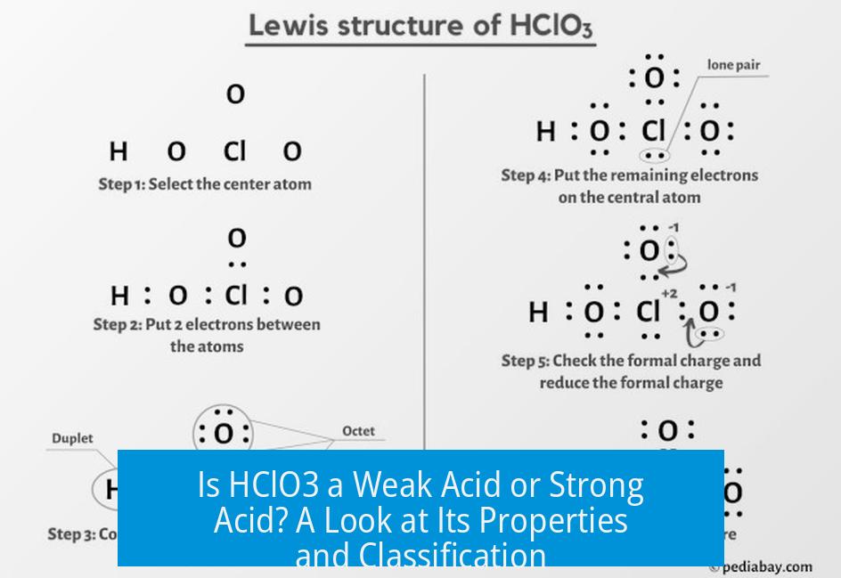 Is HClO3 a Weak Acid or Strong Acid? A Look at Its Properties and Classification