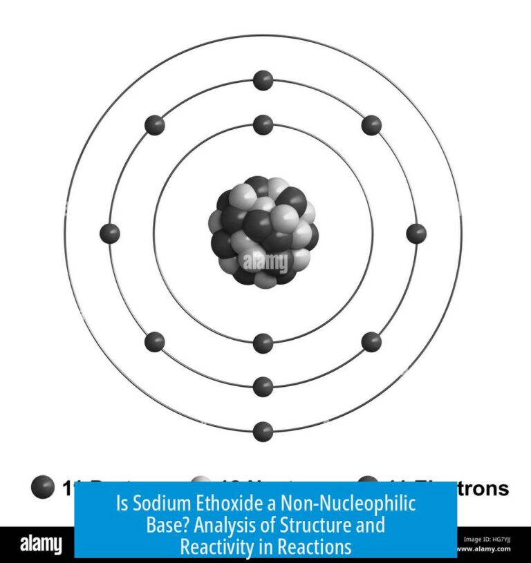 Is Sodium Ethoxide a Non-Nucleophilic Base? Analysis of Structure and Reactivity in Reactions